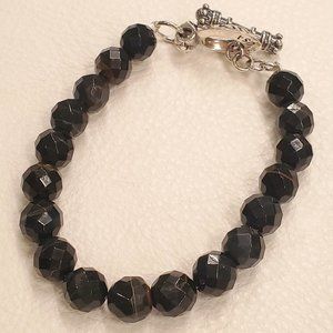 King Baby 10 mm Blue Tiger Eye bead bracelet (BRAND NEW)